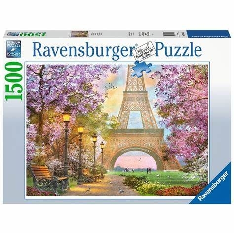 puzzle 1500 pcs - amour a paris