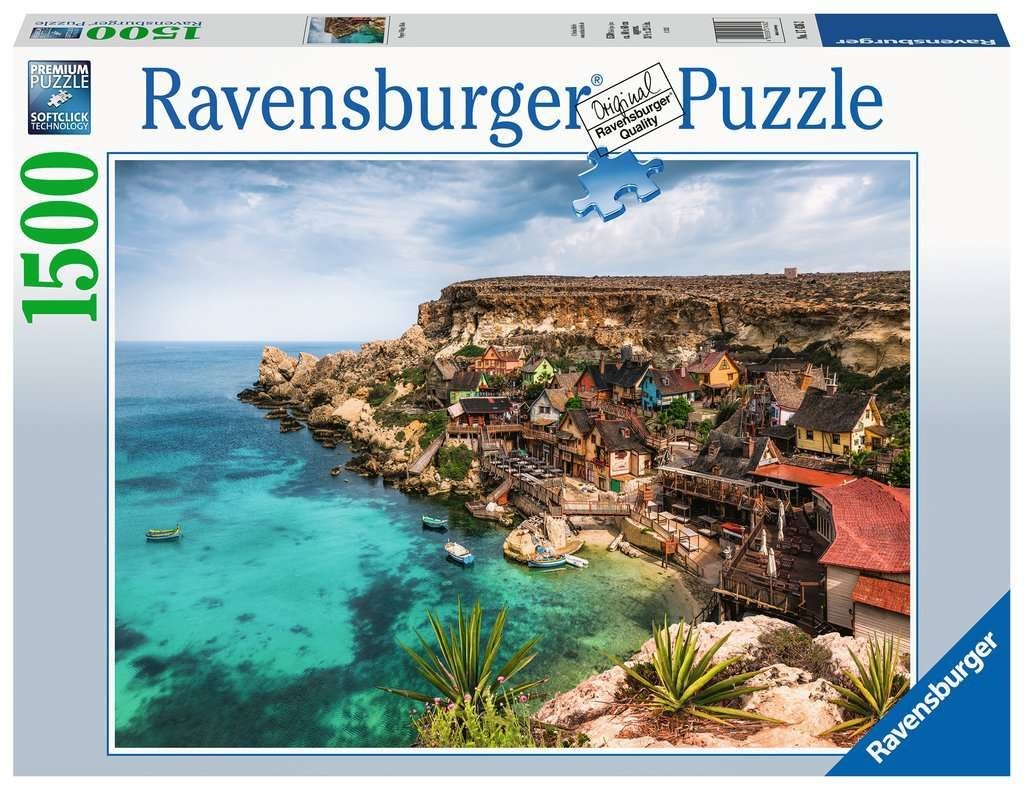 Puzzle popeye village, malte 1500pc