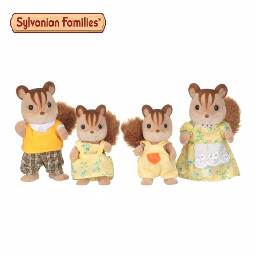 Sylvanian - famille ecureuils