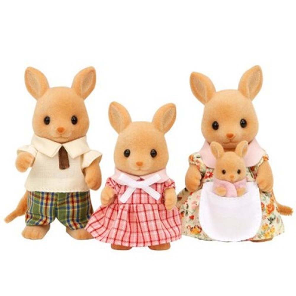 sylvanian - famille kangourou