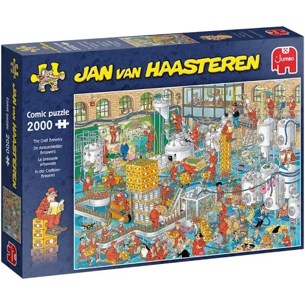 Puzzle JVH 2000 pièces - La brasserie artisanale