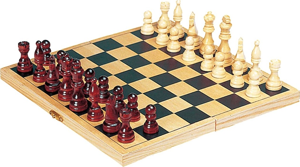 jeu d'echecs pliable goki - 30cm