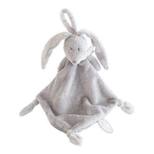 Flor doudou tuttie lapin gris clair