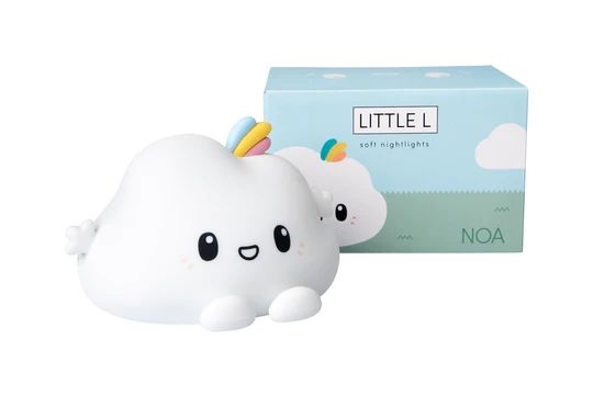 veilleuse little L - noa nuage blanc