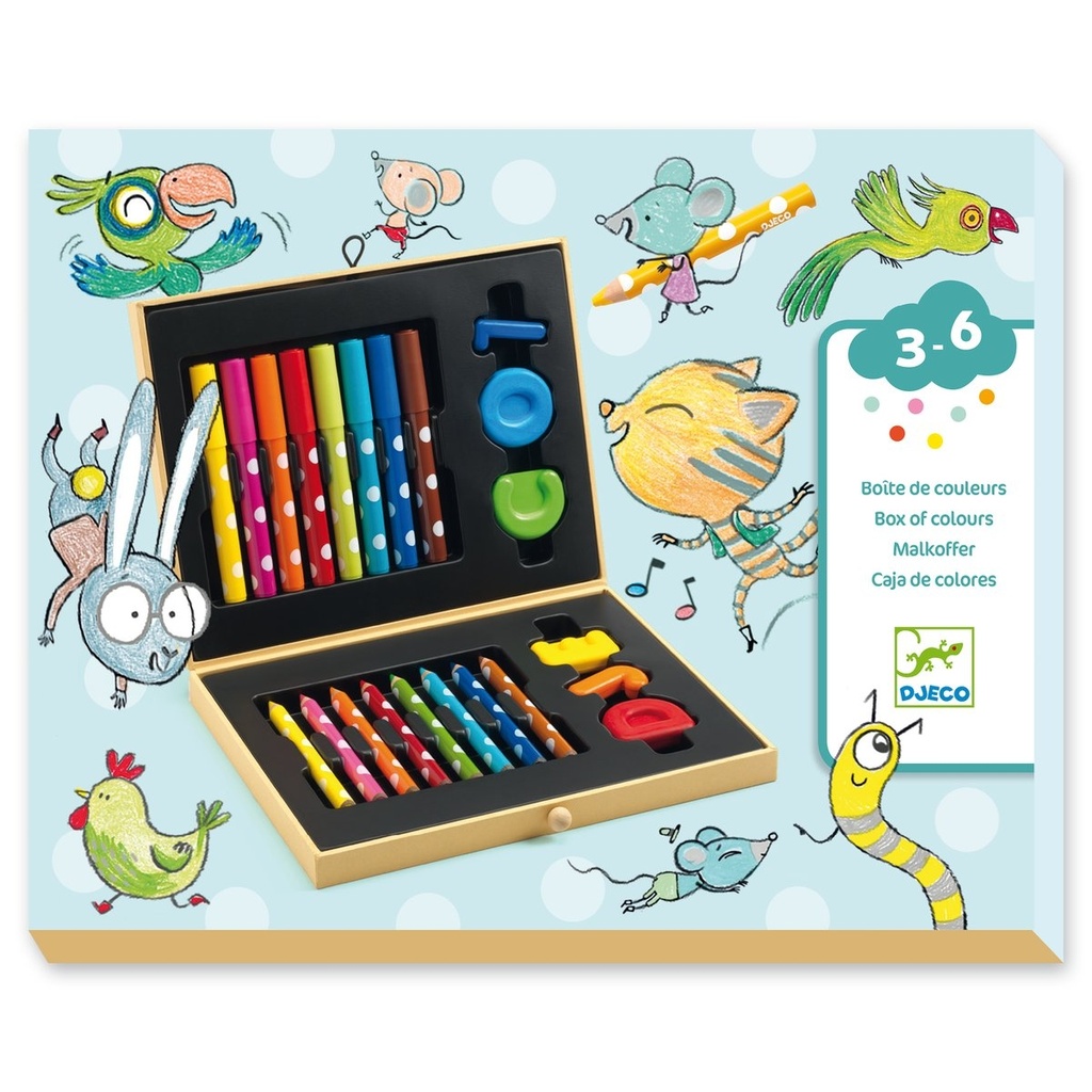 couleurs - boite de couleurs pour les petits