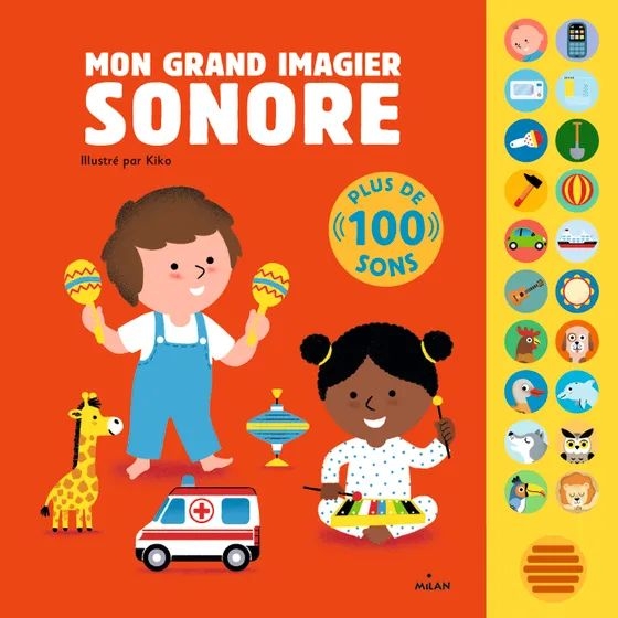 Edition Milan - Mon grand imagier sonore