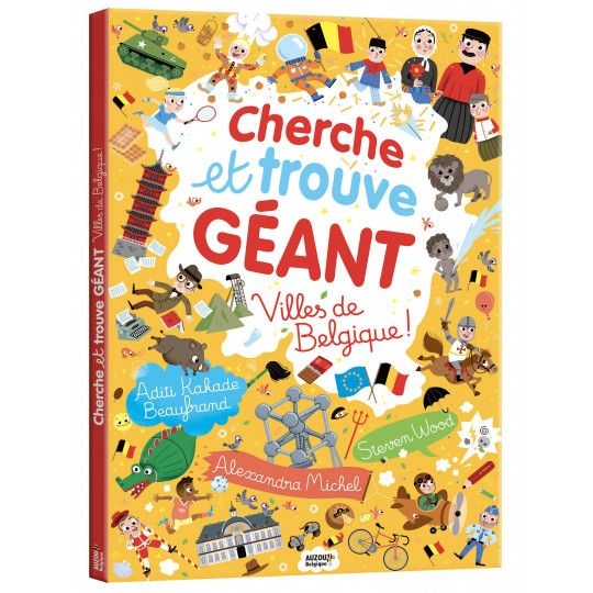 Cherche et trouve géant - Villes de Belgique