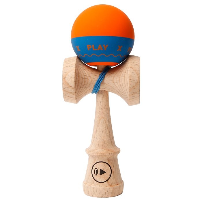 Kendama bleu orange play X Grip