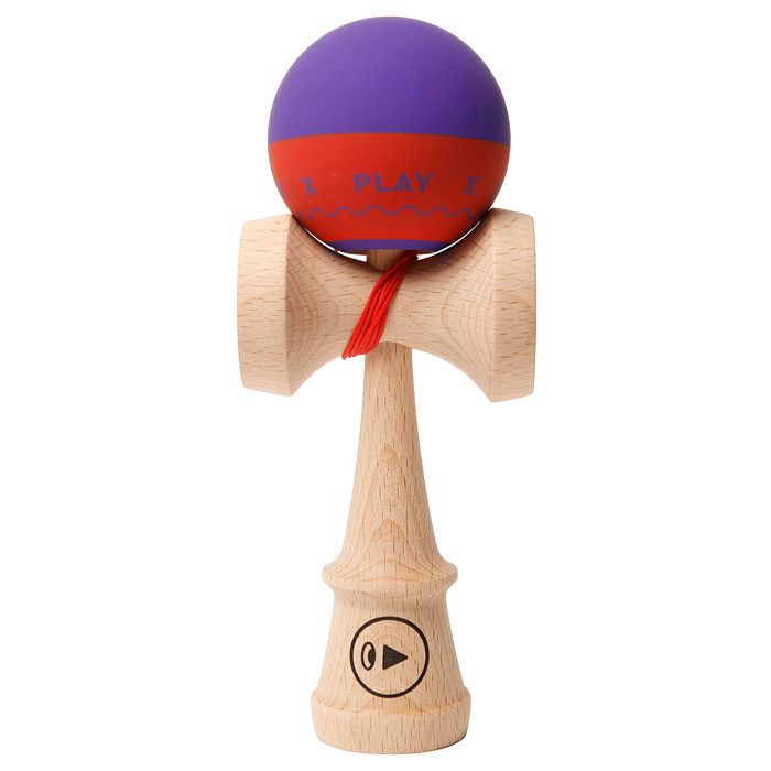 Kendama Mauve et orange play X grip