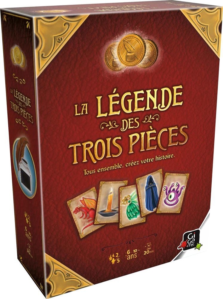 La légende des trois pièces