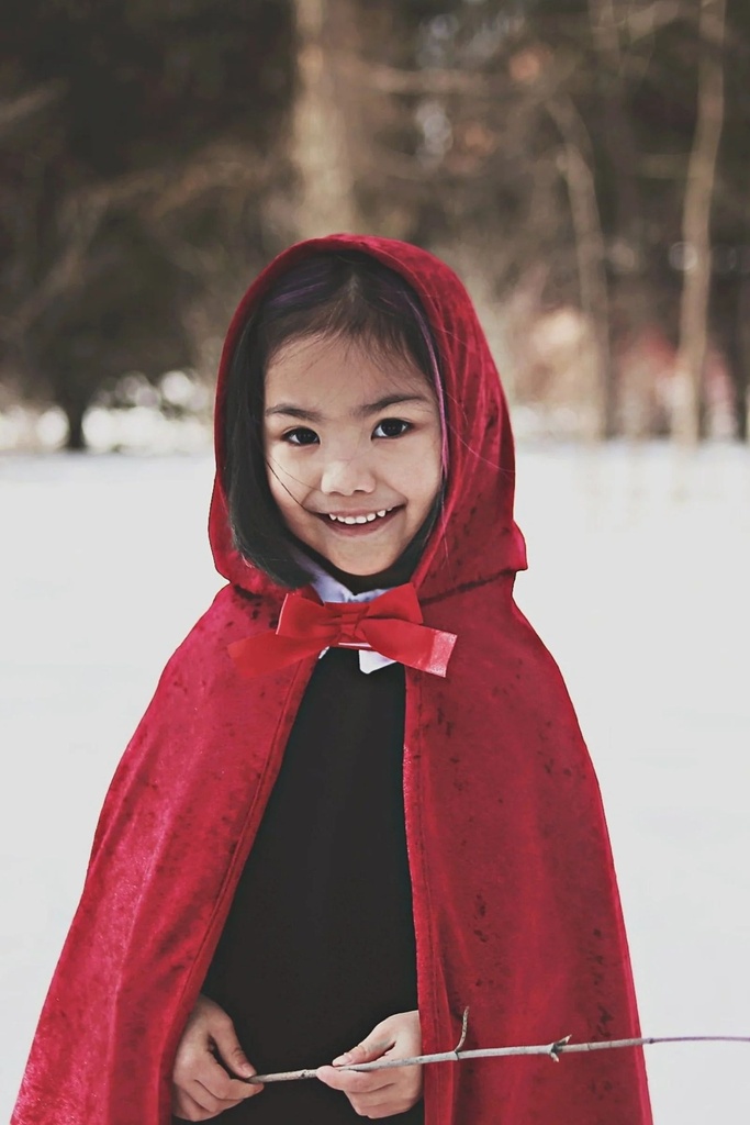 cape petit chaperon rouge 5/6 ans