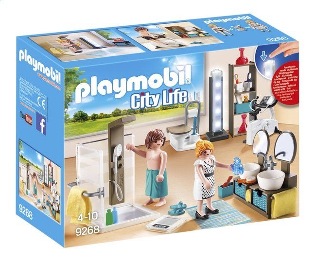 9268 - playmobil city life salle de bain