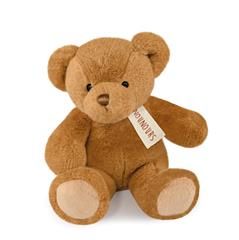 Peluche ours 28cm - noisette