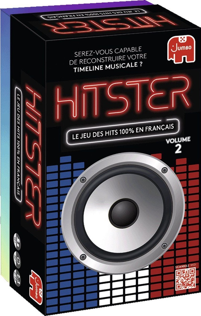 Hitster volume 2 - Le jeu des Hits 100% en français