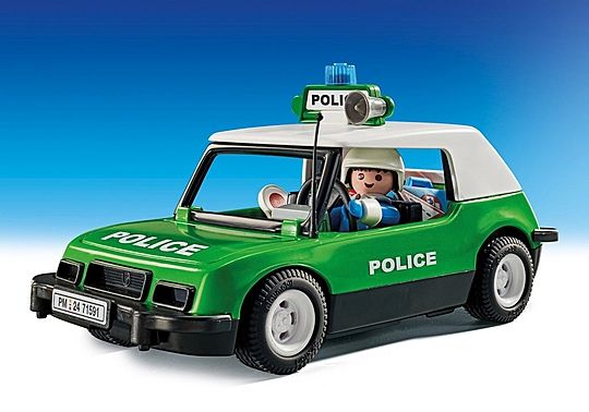 Playmobil - Voiture de police collector 50 ans