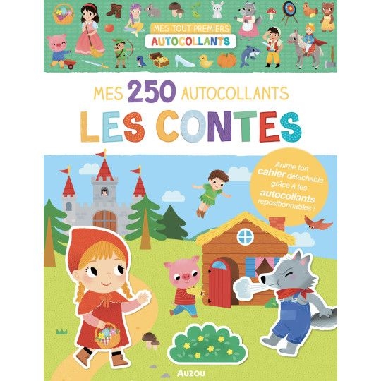 Auzou - mes 250 autocollants - les contes