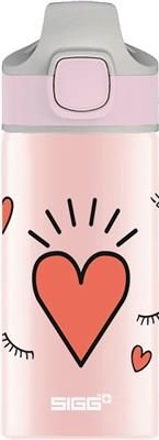 sigg - gourde miracle 0.4l girl power rose