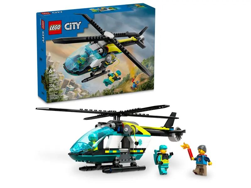 Lego City - Hélicoptère de secours