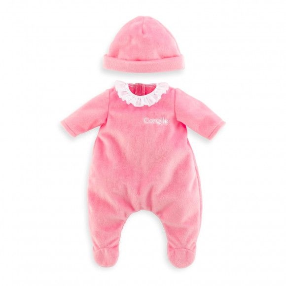 BB36 pyjama rose et bonnet