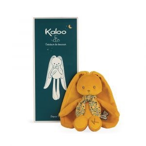 LAPINOO - doudou lapin ocre petit kaloo