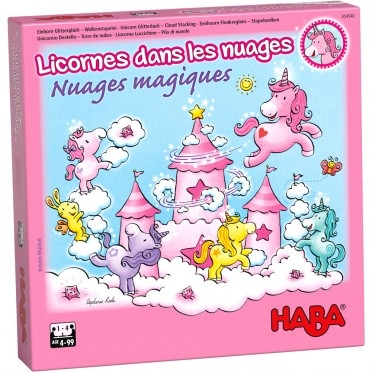 licornes dans les nuages - nuages magiques