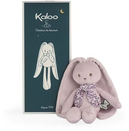 Pantin lapin rose 25cm