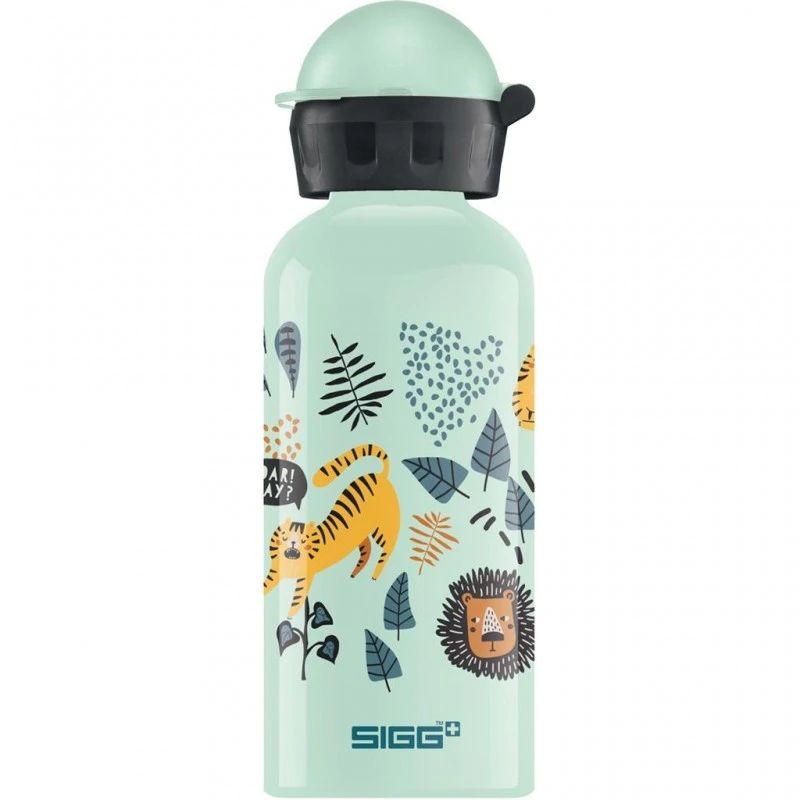 sigg - gourde metal 0.4l jungle vert