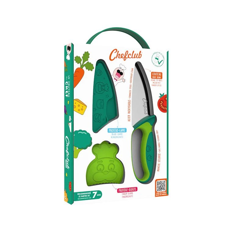 Couteau du chef kids vert chefclub