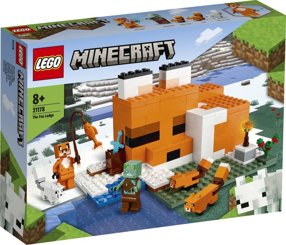 lego minecraft - le refuge renard