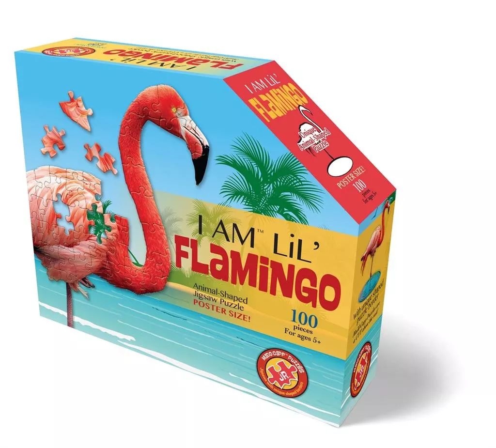 i am lil' puzzle jr 100 pcs - flamant