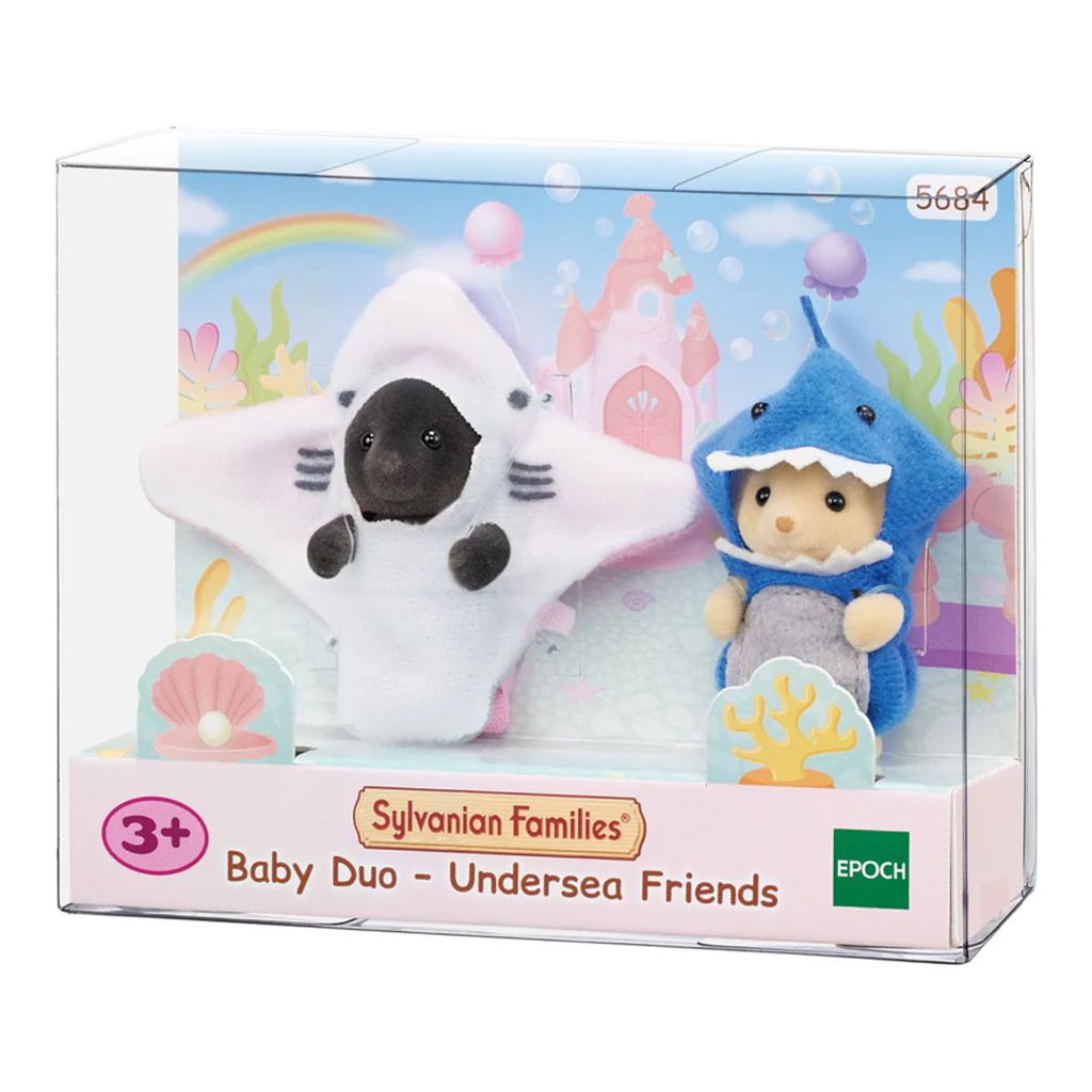 Sylvanian - duo de bébés costumés Monde marin