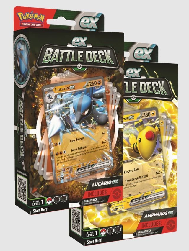 Battle deck - pharamp/lucario