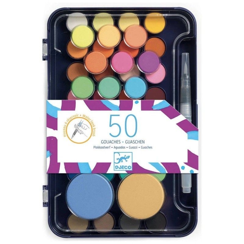 50 gouaches