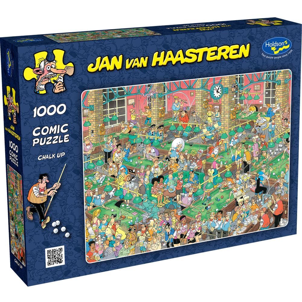 Puzzle JVH 1000 pièces - Jouons au billiard !