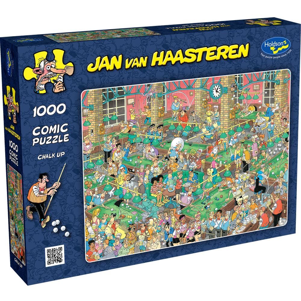 Puzzle JVH 1000 pcs- Jouons au billiard !