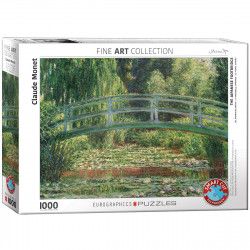 Puzzle 1000 pcs - Claude Monet - Le pont japonais