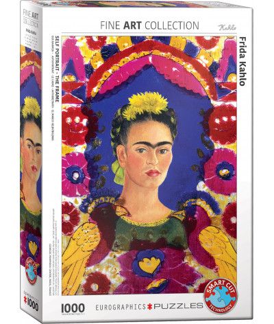 Puzzle 1000 pcs - Frida Kahlo - Le cadre