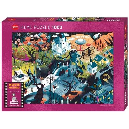 heye puzzle 1000pcs tim burton films movie masters