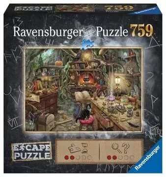 escape puzzle 759 pcs - cuisine de sorcieres