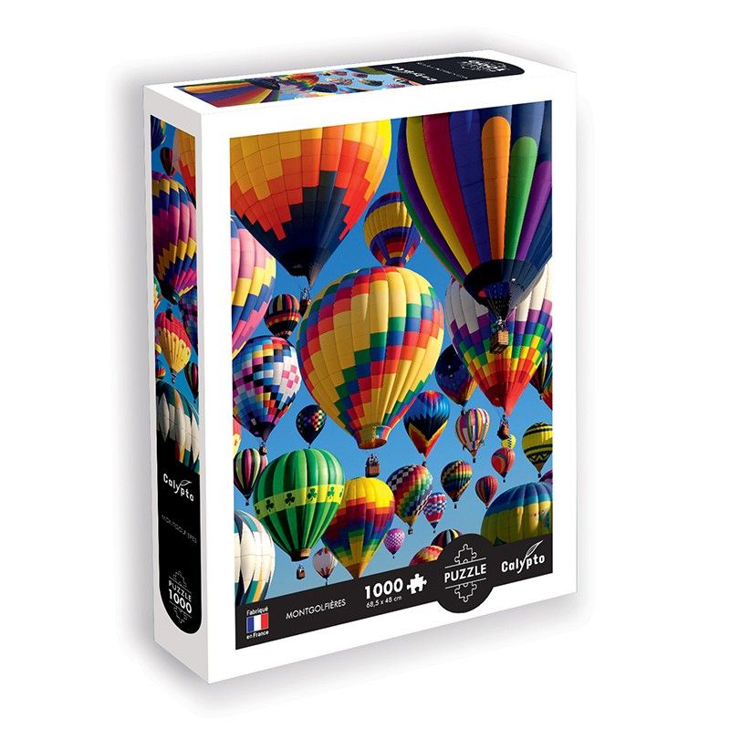 Puzzle 1000pcs - Montgolfières