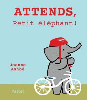 pastel - attends petit elephant