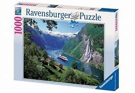 puzzle 1000 pcs - fjord norvegien