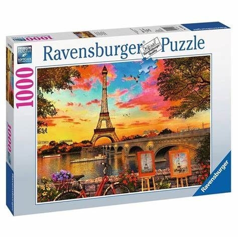 puzzle 1000 pcs - les quais de seine