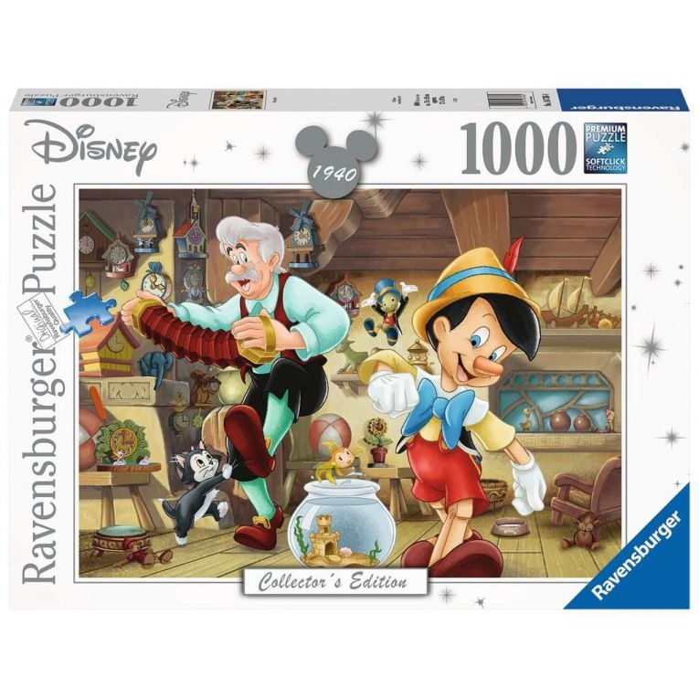 Puzzle 1000 pcs - pinocchio disney