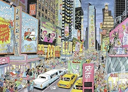 Puzzle 1000 pcs FLE new york