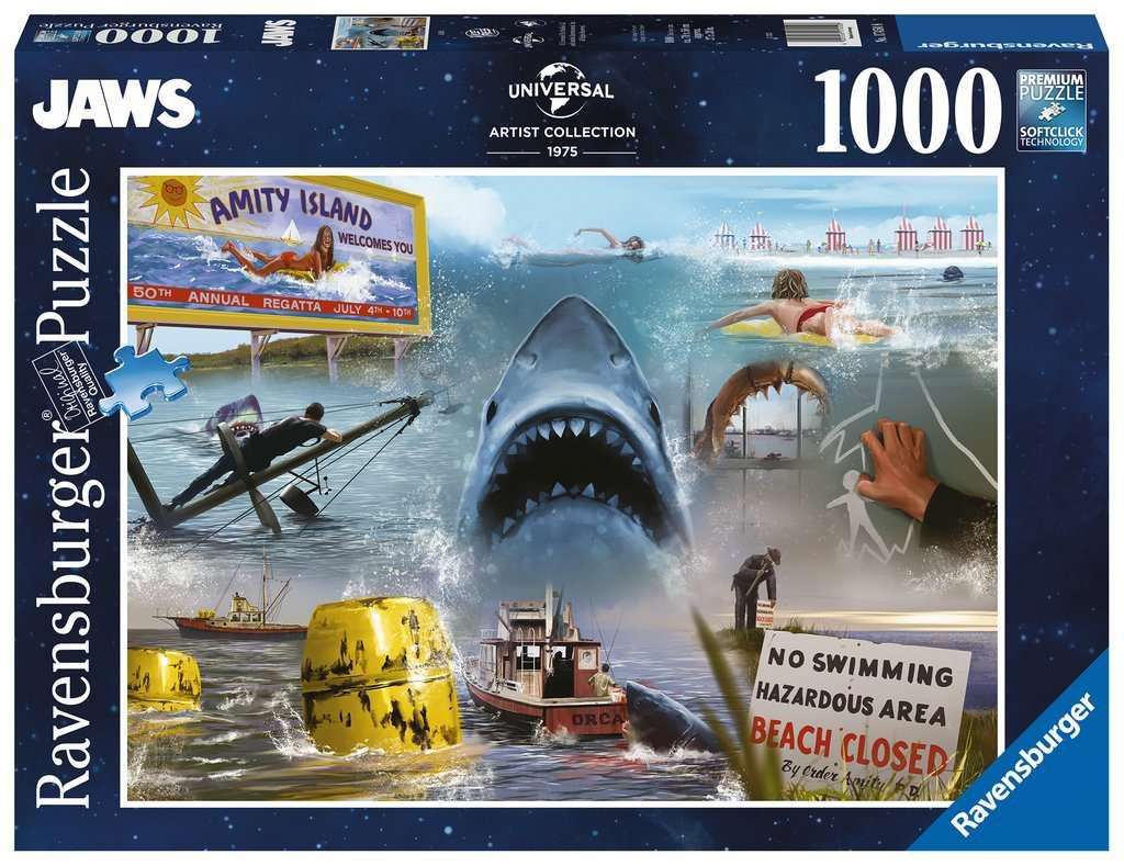 Puzzle 1000 pièces - Jaws