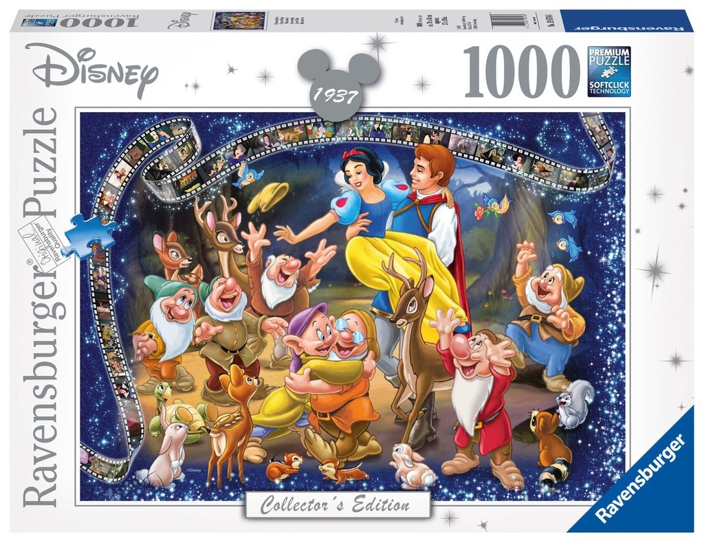 puzzle 1000 pieces blanche neige disney