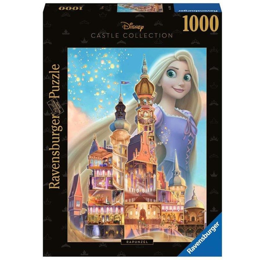 Puzzle 1000pcs - Disney chateau Raiponce