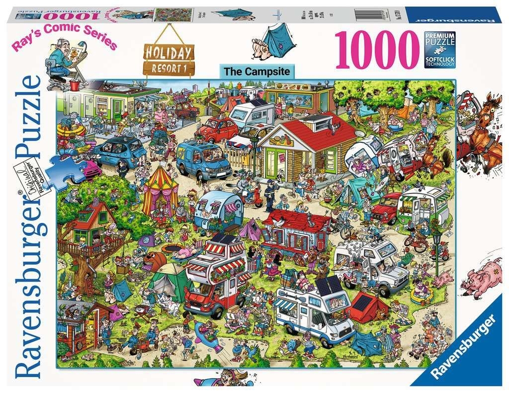 Puzzle 1000pcs - le camping