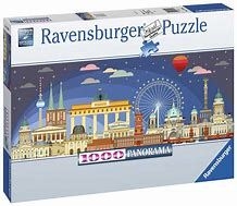 Puzzle panorama 1000 pcs - Berlin de nuit